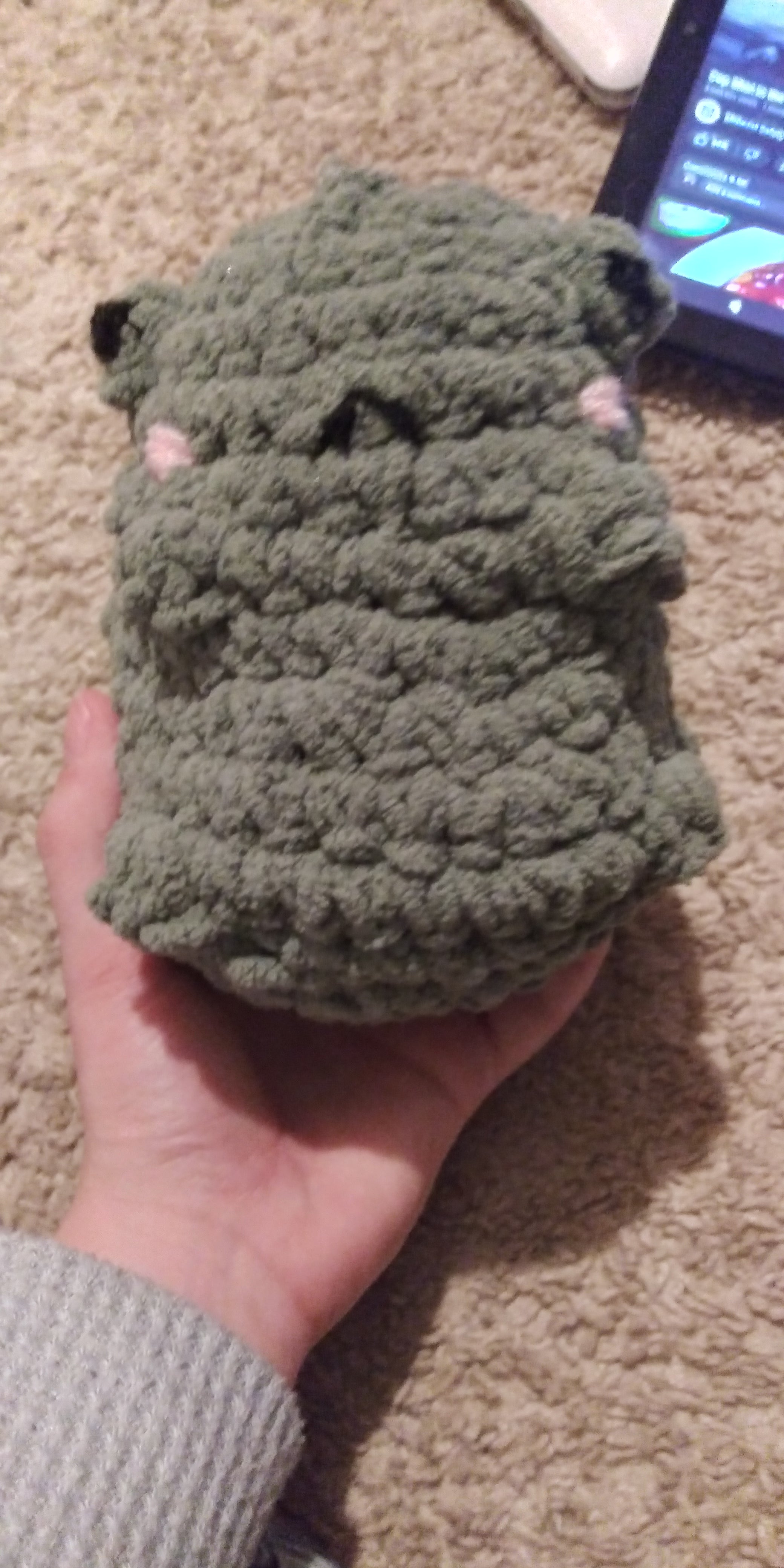 Cute frog plush!
