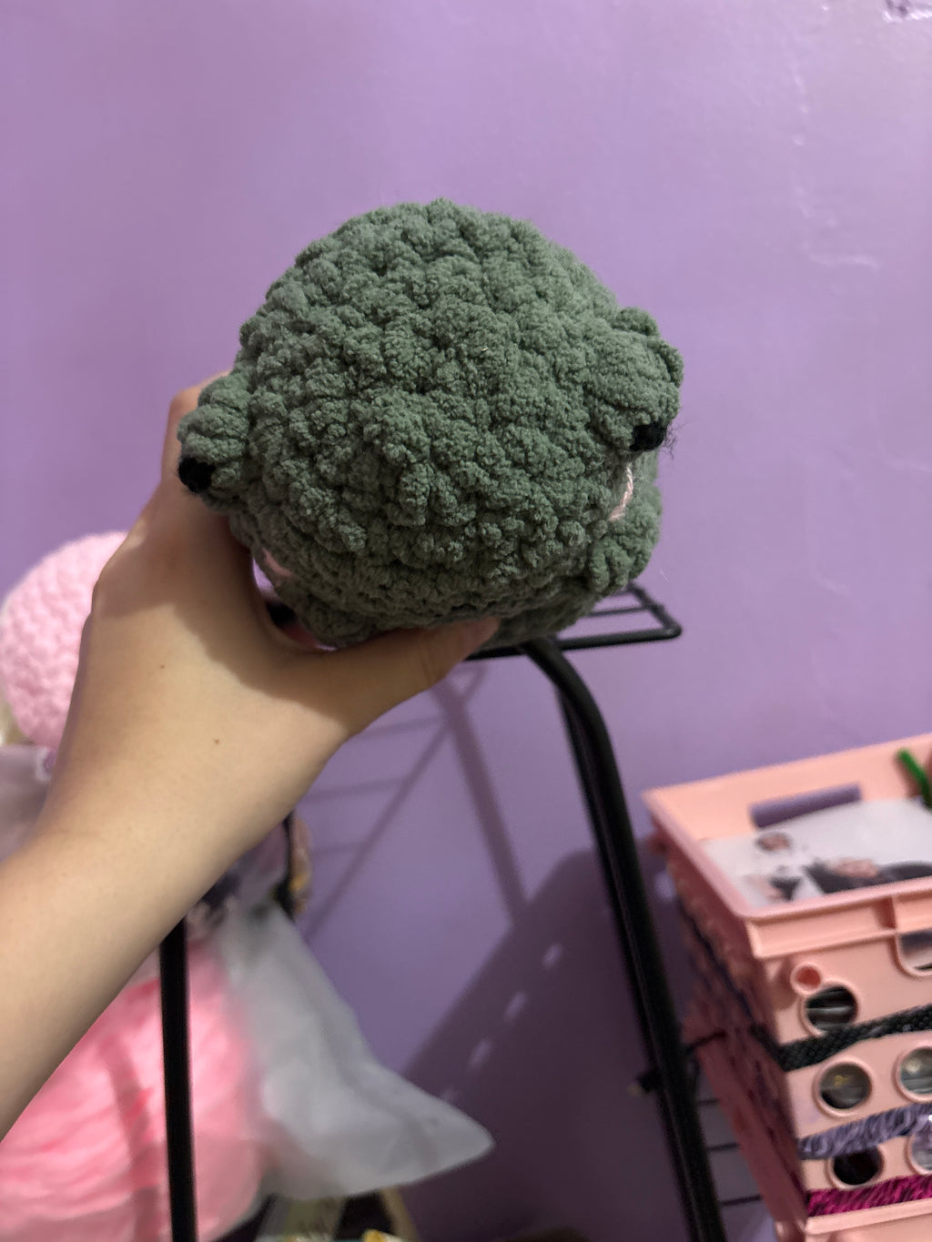 Cute frog plush!