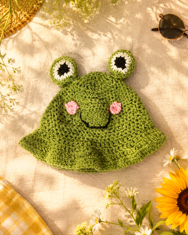 Frog bucket hats